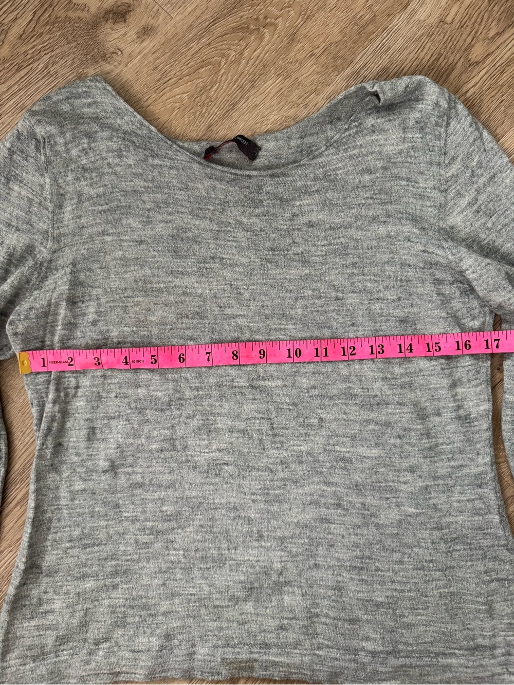 Crea Concept Women's Long Sleeve Sweater - Heather Gray